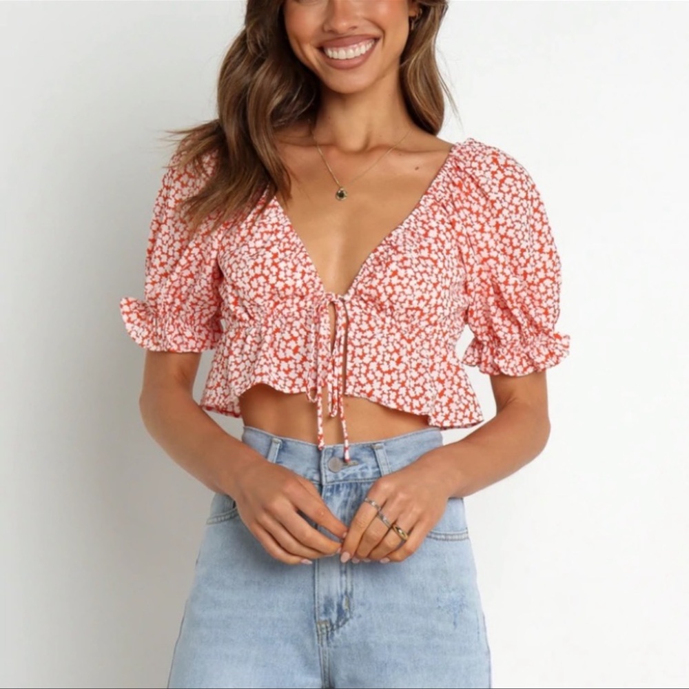 Petal and pup top
